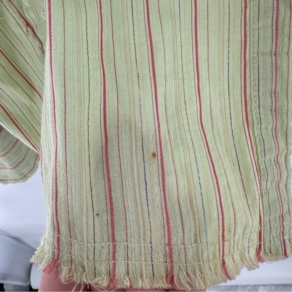 Johnny Was 3J Workshop Embroidered Button Down Long Sleeve Blouse Size Small Y2K - Picture 6 of 10